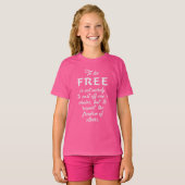 Chemises et vestes Freedom Quote (Devant entier)