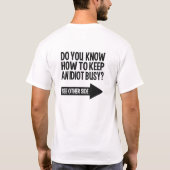 Chemises et vestes Idiot occupées (Dos)