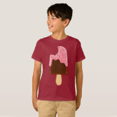Chemises et vestes Popsicle de crème glacée (Devant entier)