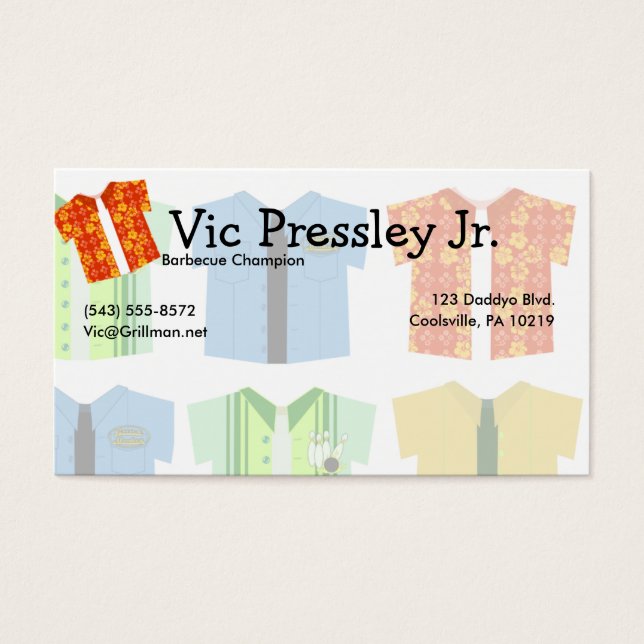 Chemises Iconiques Amusant Unique Conception Perso (Devant)