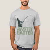 Chemises Master Baiter Pour Hommes, Tshirt De Pêch (Devant)