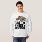 CHEMISES SAVE THE CHUBBY UNICORNS T-Shirts (Devant entier)