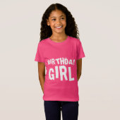 CHEMISES T-SHIRT FILLE FÊTÉE (Devant entier)
