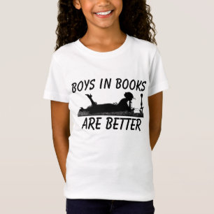 CHEMISES T-SHIRT FILLE GARÇONS DANS LES LIVRES SON