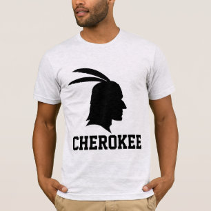 CHEMISES T-SHIRT INDIENNNE CHEROKEE AMÉRINDIEN