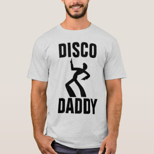 CHEMISES T-SHIRT PÈRE DISCO 1970S PAPA