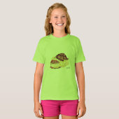 Chemises T-Shirts : Crème glacée (Devant entier)