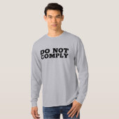 CHEMISES T-SHIRTS NE PAS OBEIR (Devant entier)