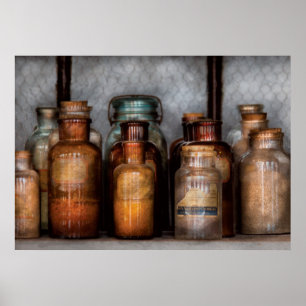 Chemist - Diverse chemicaliën Poster