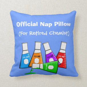 Chemist in ruste "Nap Pillow" Kussen