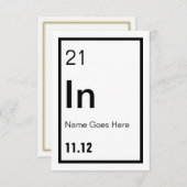  Chemist Party Uitnodiging (Voorkant / Achterkant)