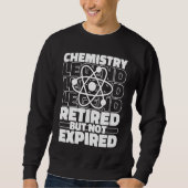 Chemist Retired Scientist Student Science Teacher  Trui (Voorkant)