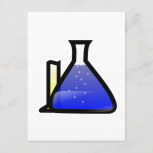 Chemistry Beakers Briefkaart