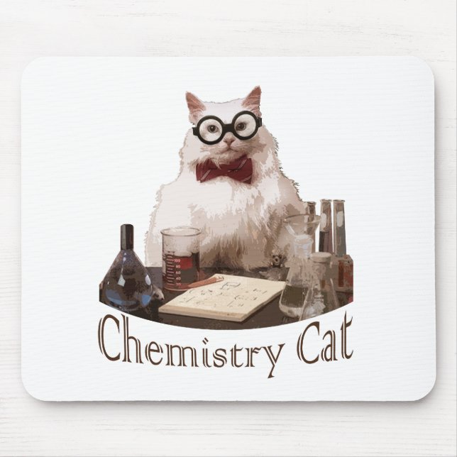 Chemistry Cat (van 9gag memes reddit) Muismat (Voorkant)