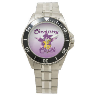 Chemistry Chick #9 Horloge