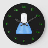 Chemistry Clock Grote Klok (Voorkant)