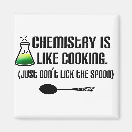 Chemistry Cooking Magneet (Voorkant)
