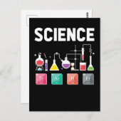 Chemistry Elements Laboratory Science Teacher Briefkaart (Voorkant / Achterkant)