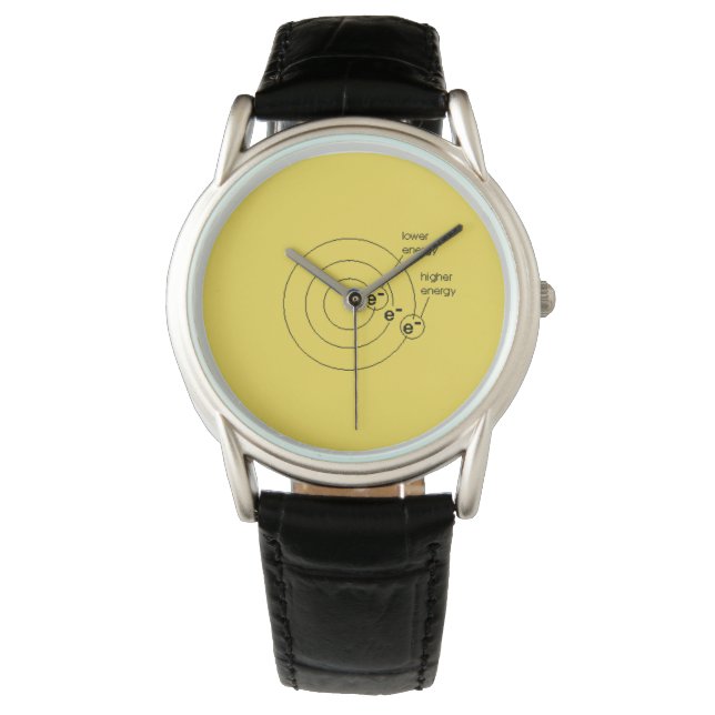 Chemistry Equation - Watch Horloge (Voorkant)