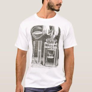 Chemistry Experiment Mad Scientist Bartender T-shirt