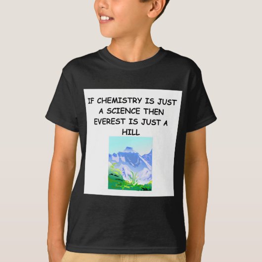 CHEMISTRY-giften T-shirt (Voorkant)