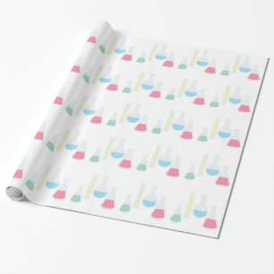 Chemistry Glassware Cadeaupapier
