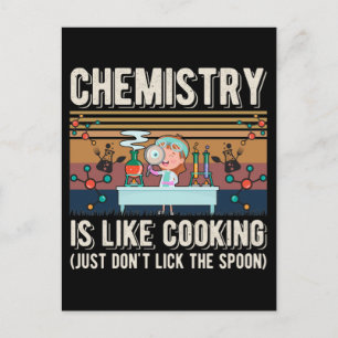 Chemistry Humor Laboratory Science Lab Briefkaart