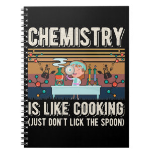 Chemistry Humor Laboratory Science Lab Notitieboek