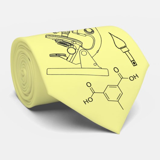 Chemistry Lab Equip ~ "Customize" om de kleur~ te Stropdas (Opgerold)