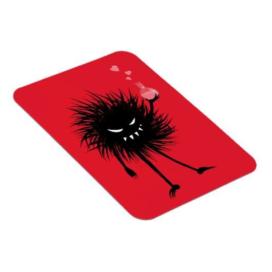 Chemistry lab grappig boze karakter magneet (Rechterzijde)