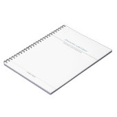 Chemistry Lab Notes – Custom Name Notitieboek (Linkerzijde)