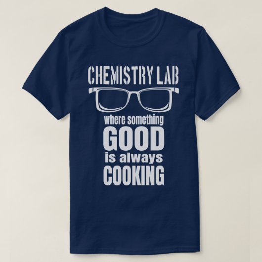 Chemistry Lab T-shirt (Design voorkant)