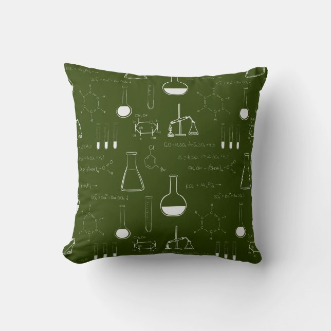 Chemistry Pillow Kussen (Voorkant)