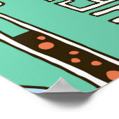 Chemistry Science Banners set. Kleurhandtekening v Poster (Hoek)