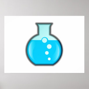 Chemistry Science Beaker Poster