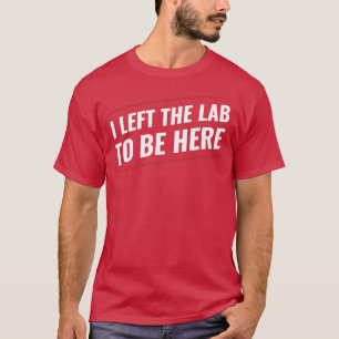 Chemistry Science Chemist I left T-shirt