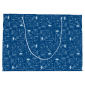 Chemistry Science Lab Gift Bag Groot Cadeauzakje (Achterkant)