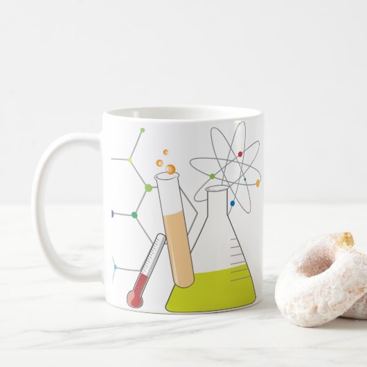 Chemistry Stuff Koffiemok (Met donut)