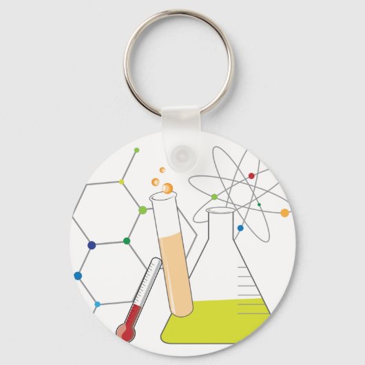 Chemistry Stuff Sleutelhanger (Voorkant)