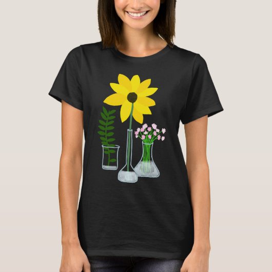Chemistry Sunflower T-shirt (Voorkant)