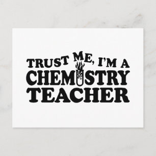 Chemistry Teacher Briefkaart