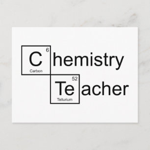 Chemistry Teacher Briefkaart
