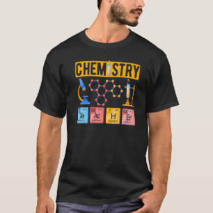 Chemistry Teacher Chemical Elements Chemistry Teac T-shirt