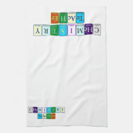 Chemistry Teacher Kitchen Towel Theedoek
