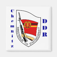 Chemnitz, Allemagne Stasi Magnet DDR