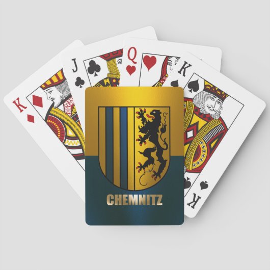 Chemnitz Pokerkaarten (Achterkant)