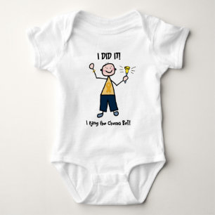Chemo Bell - Childhood Cancer Gold Ribbon Romper