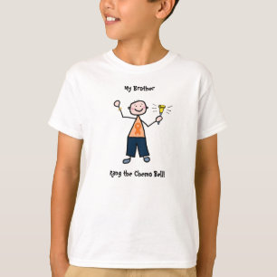 Chemo Bell - Leukemie Man of Boy T-shirt