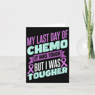 Chemo Cancer Awareness Chemotherapie is de laatste Kaart