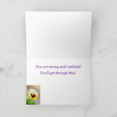 Chemo Cancer Support for Friend Kaart (Binnen)